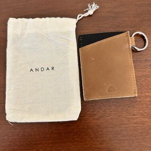 Andar Leo Wallet Tan *Imperfect*